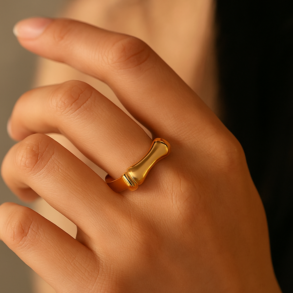 Bold Bamboo Glow Ring