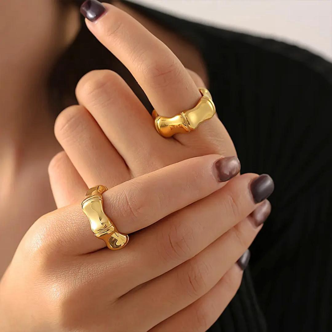 Bold Bamboo Glow Ring