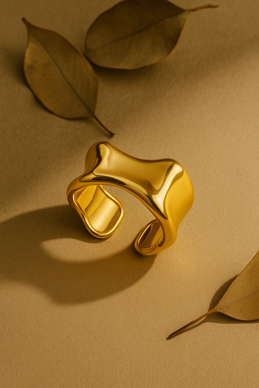 Fluid Aura Bold Open Ring